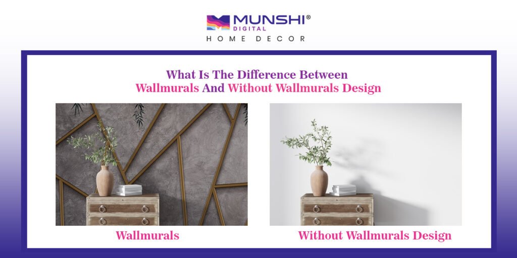 Transform Your Space with Artistic Wall Murals – Only at Munshi Digital